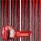 Feet Red and Black Foil Fringe Backdrop Curtains, Tinsel Streamers Birthday Party Decorations, Fringe Backdrop for Graduation, Baby Shower, Gender Reveal, Disco Party